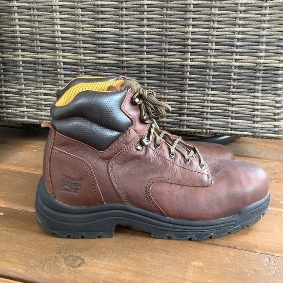 Timberland PRO Titan Safety Toe Waterproof Oil Slip Resistant Work Boots 14XW - Picture 1 of 16